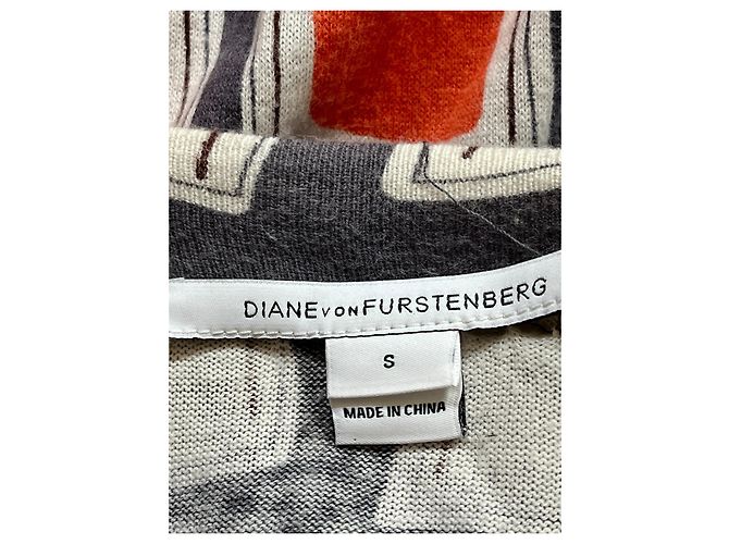 Diane Von Furstenberg DvF Zalda bis Retro-Wickelkleid Mehrfarben - Ansicht 8