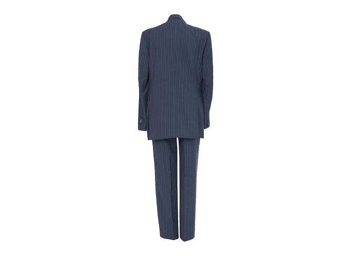 Abito Paul Smith in lana e seta blu - vista 2