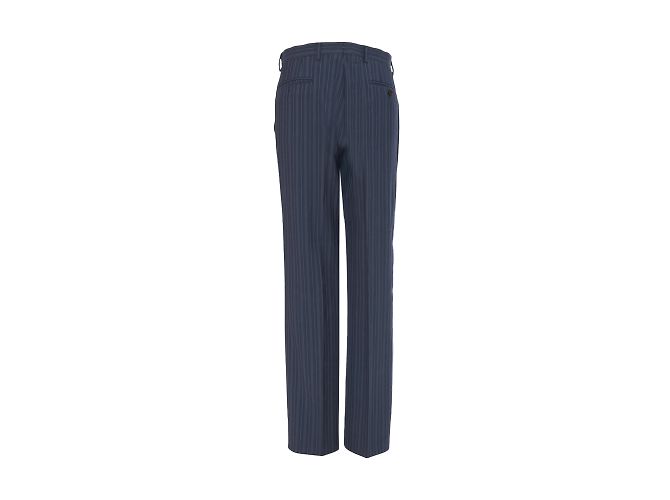 Abito Paul Smith in lana e seta blu - vista 8