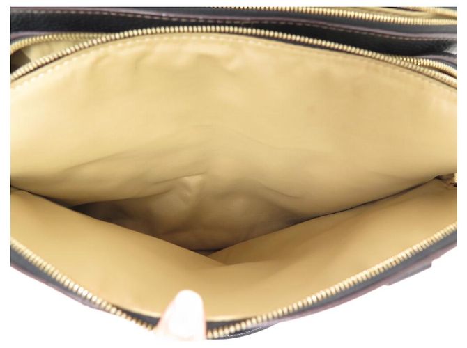 BOLSA DE MÃO LANCEL ADJANI GM EM COURO GRANADO MARROM BOLSA DE MÃO DE COURO MARROM - vista 10