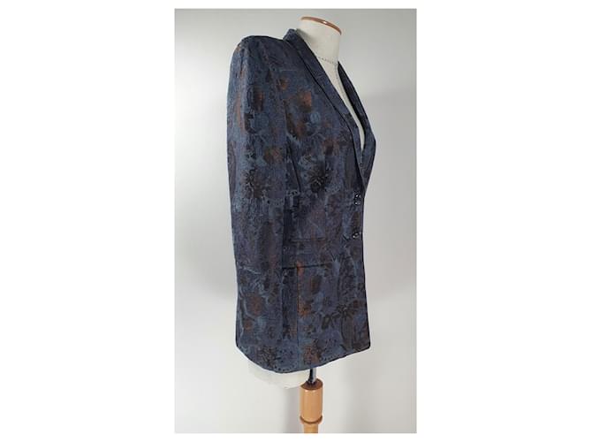 Blazer Escada in seta e rayon Multicolore - vista 2
