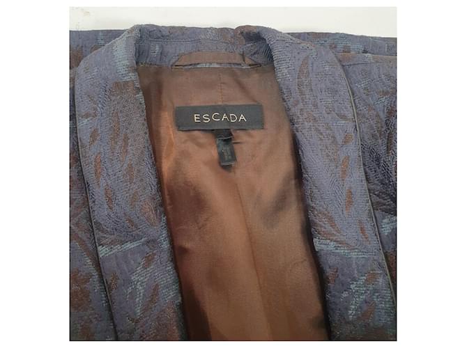 Blazer Escada in seta e rayon Multicolore - vista 4