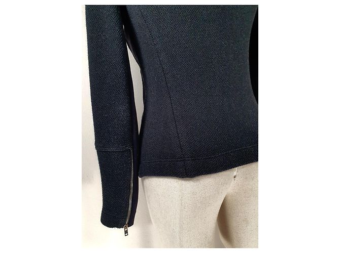 Iro Giacca Clever con Cerniera Nera Nero - vista 5