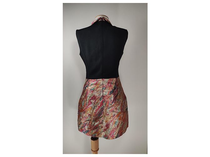 Autre Marque Sister Jane Kleid Mehrfarbig Polyester Größe L Mehrfarben - Ansicht 4