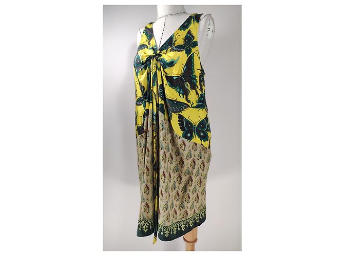 Autre Marque Vestido de seda Rützou Multicolor - vista 2