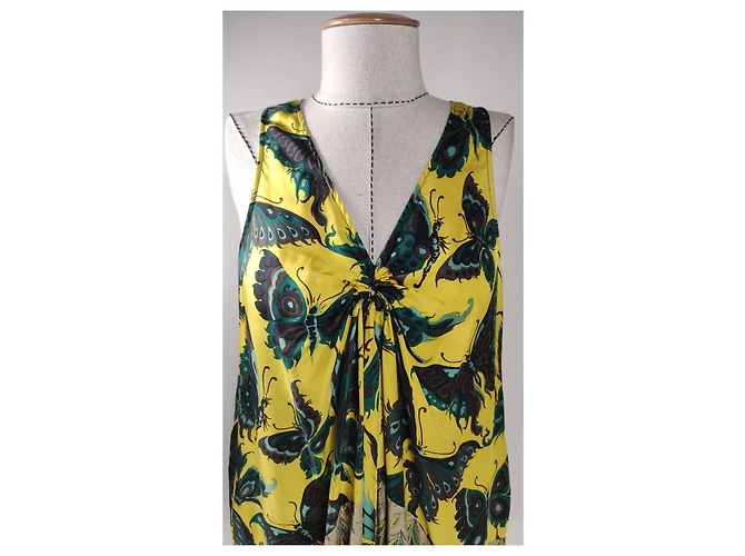 Autre Marque Vestido de seda Rützou Multicolor - vista 3