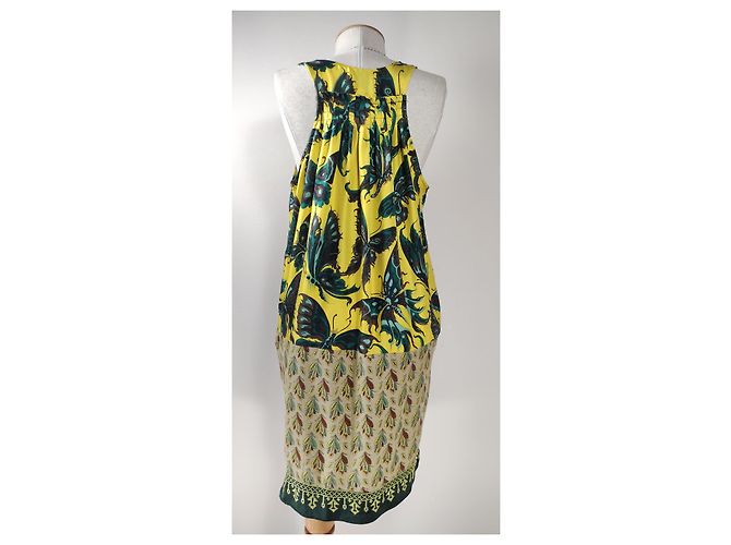 Autre Marque Vestido de seda Rützou Multicolor - vista 4