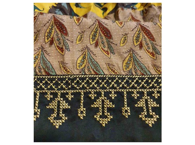 Autre Marque Vestido de seda Rützou Multicolor - vista 5