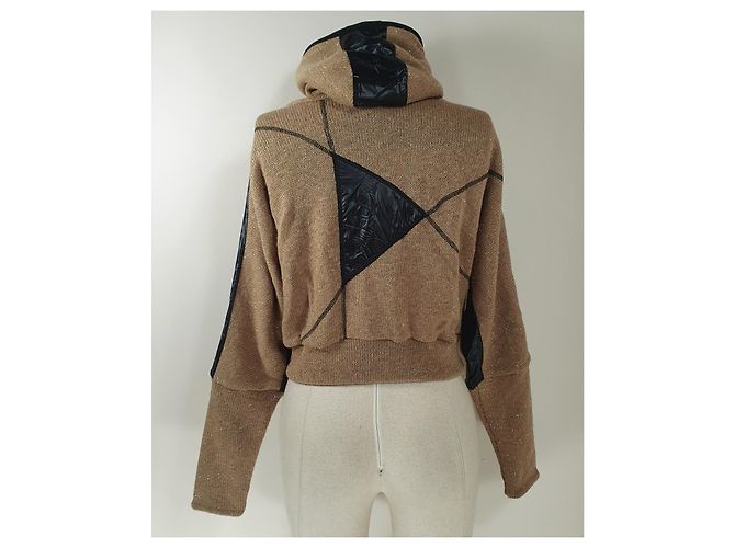 Autre Marque Demobaza Hoodie Strickjacke Wolle Acryl Mehrfarben - Ansicht 5