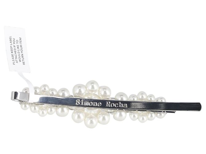 Pasador Simone Rocha en Perlas Blancas - vista 2
