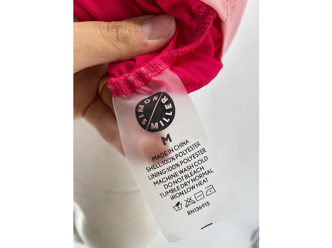 Röcke Simon Miller T.International M Polyester Pink - Ansicht 5