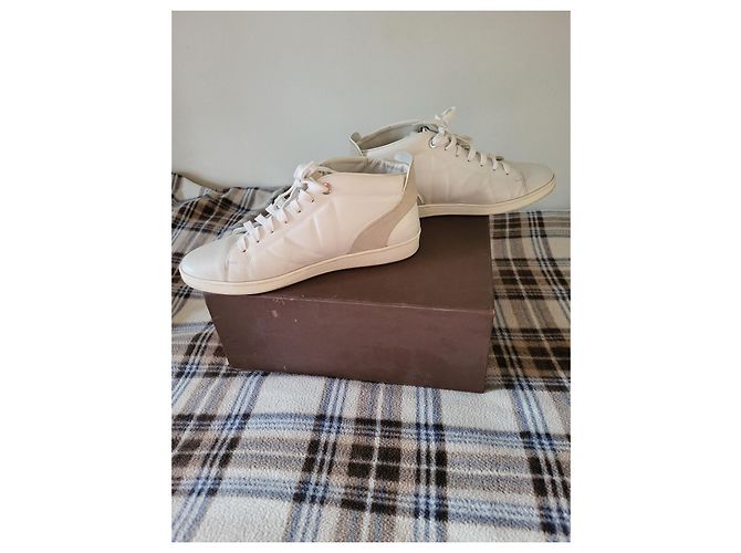 Louis Vuitton in pelle bianca Bianco - vista 2