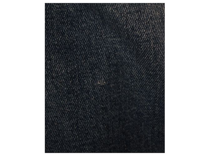 Jeans a taglio dritto Acne Studios Row in denim di cotone blu - vista 3