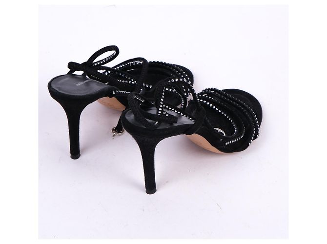ISABEL MARANT Tacchi EU 37 Camoscio Nero - vista 3