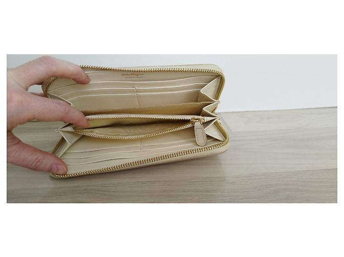 Salvatore Ferragamo Purses, wallets, cases Cream - view 10