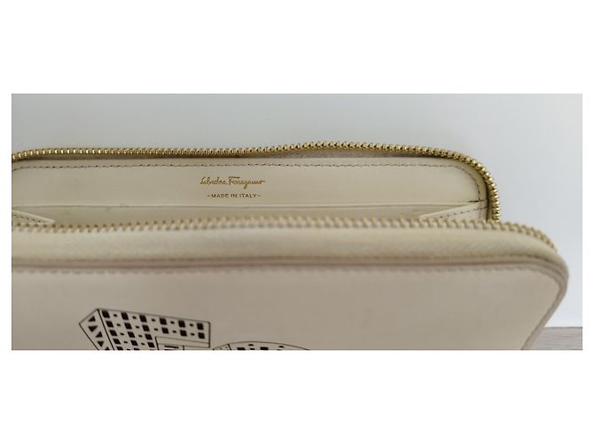 Salvatore Ferragamo Purses, wallets, cases Cream - view 5
