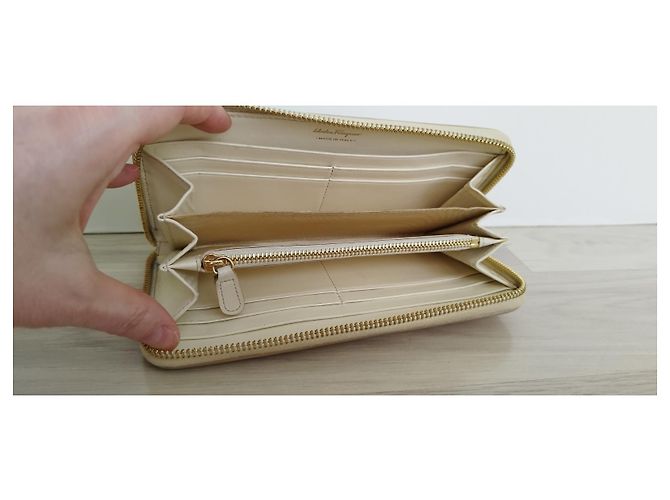 Salvatore Ferragamo Purses, wallets, cases Cream - view 7