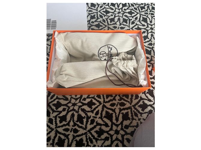 Hermès Hermes Zypern Sandalen Beige - Ansicht 6