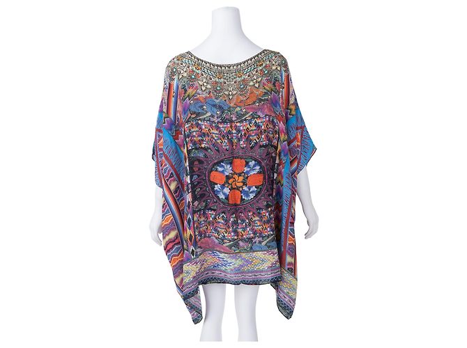 Camilla Túnica Cuello Redondo Kaftan - vista 3
