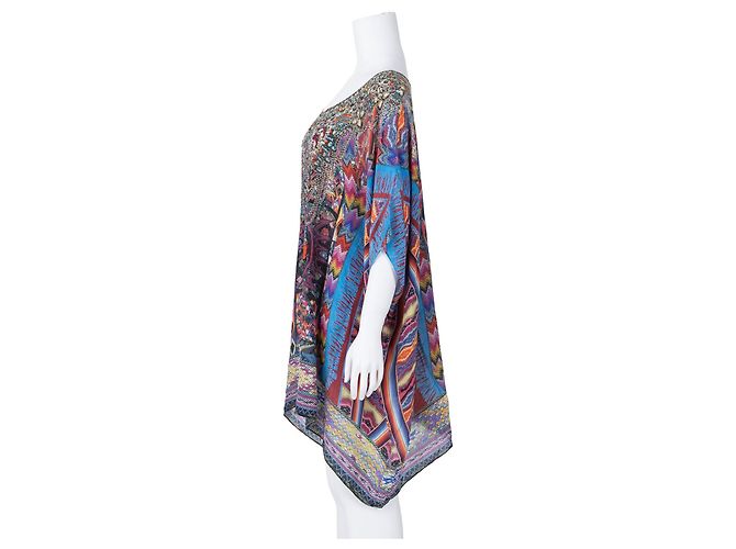Camilla Túnica Cuello Redondo Kaftan - vista 4