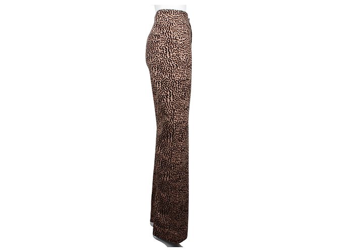 Ulla Johnson Vaqueros de pernera ancha con estampado de leopardo - vista 4