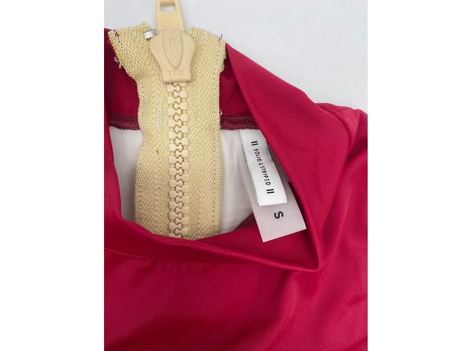 Traje de baño Solid & Striped T.International S Poliéster Roja - vista 3