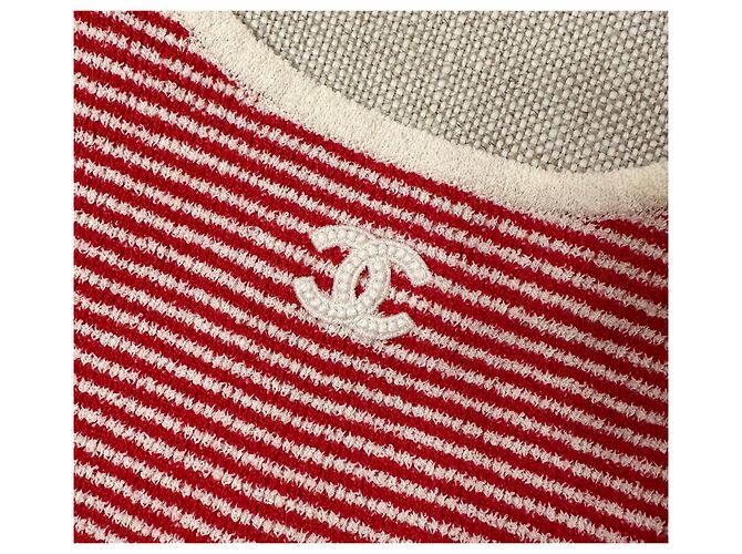Chanel Runway Rotes Tanktop 23C - Ansicht 5