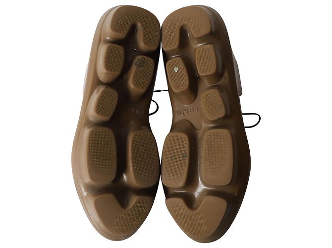 Richelieu Prada Platform en Cuir Noir - vue 9