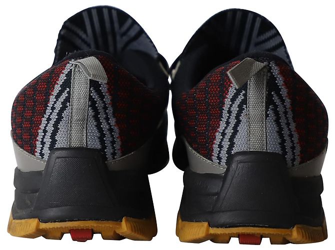 Sneakers Prada Cross Section in maglia multicolor - vista 4