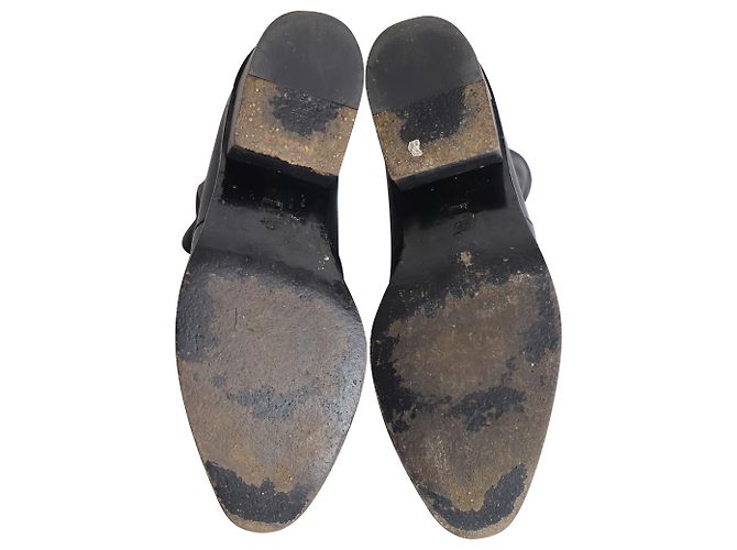 Alexander Wang Kori Stretch Ankle Boots in Black Leather - view 5
