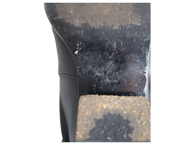 Alexander Wang Kori Stretch Ankle Boots in Black Leather - view 6