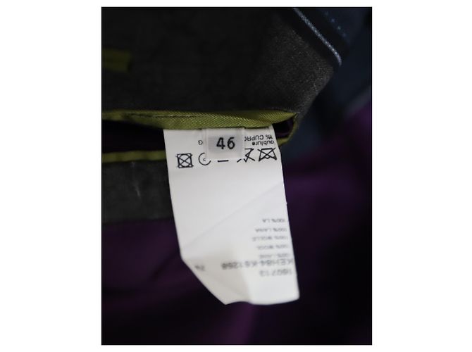 Conjunto de blazer e calça com estampa barroca Kenzo em lã cinza - vista 15