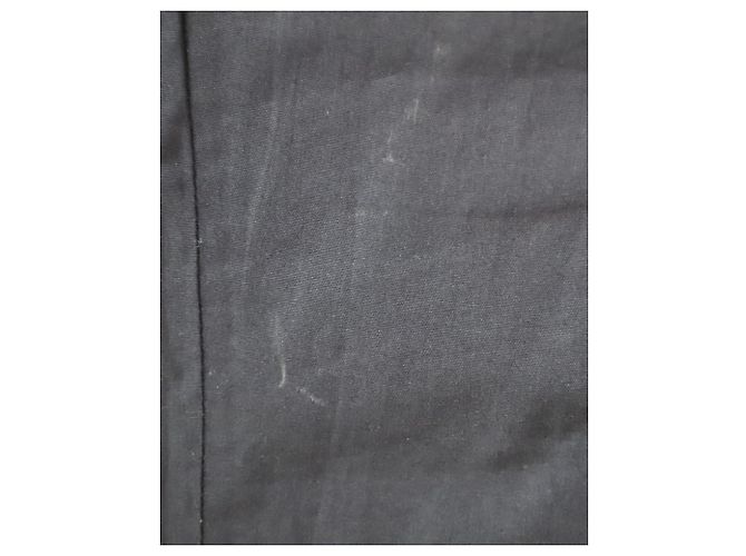 Camisa de botones con estampado barroco de John Galliano en algodón negro - vista 8