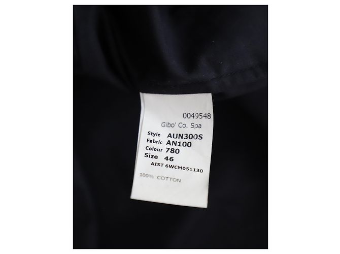 Camisa de botones con estampado barroco de John Galliano en algodón negro - vista 9