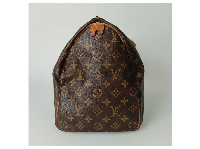 Louis Vuitton Borsa a mano modello Speedy 40 Marrone scuro - vista 2