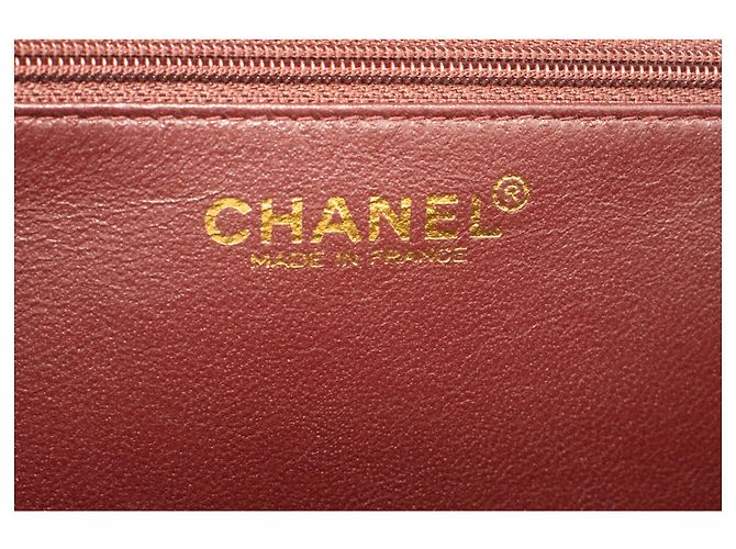 CHANEL Chain Shoulder Bag Clutch Schwarze gesteppte Lammfell-Geldbörse - Ansicht 8