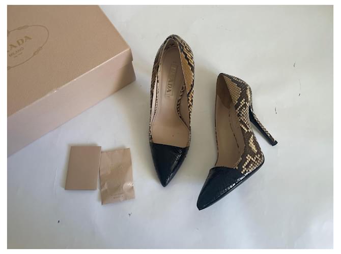 Prada Python Skin Heels 38 Multiple colors - view 2