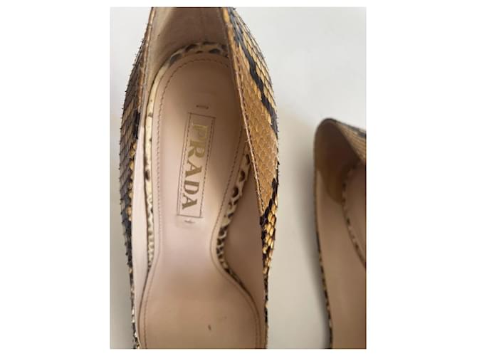 Prada Python Skin Heels 38 Multiple colors - view 9