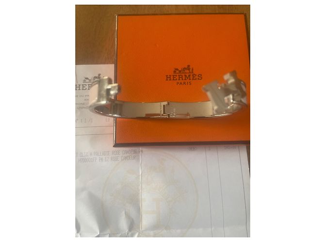 Hermès Armbänder Silber Pink - Ansicht 3