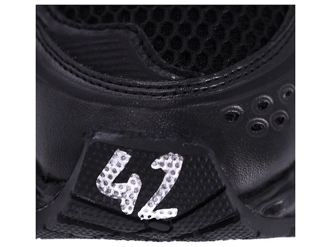 Balenciaga Runner Sneakers in Black Polyurethane - view 11