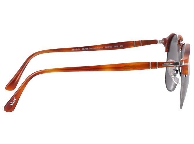 Persol Tortoise Shell Sunglasses in Brown Acetate - view 2