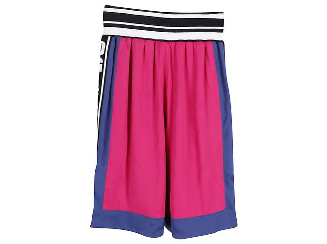 Dolce & Gabbana Pantaloncini Dolce e Gabbana DG True Love in cotone multicolor Multicolore - vista 2