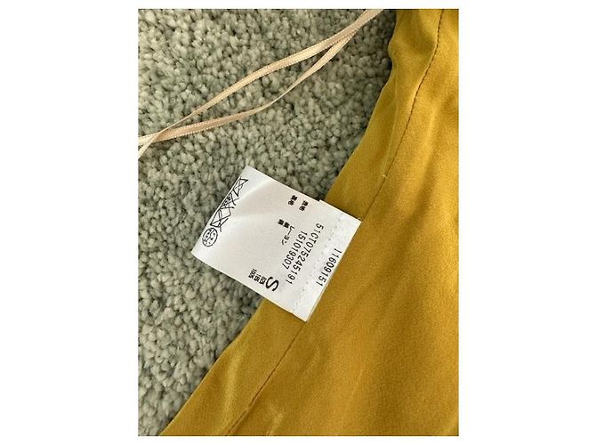 Maison Martin Margiela Vestido amarillo sin mangas de Maison Margiela - vista 10