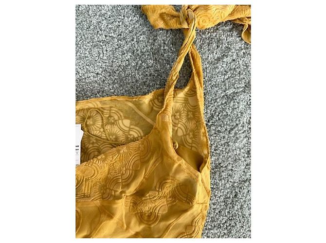 Maison Martin Margiela Vestido amarillo sin mangas de Maison Margiela - vista 13