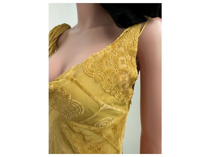 Maison Martin Margiela Vestido amarillo sin mangas de Maison Margiela - vista 6