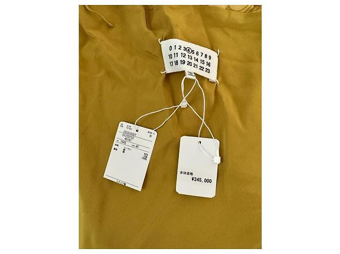 Maison Martin Margiela Vestido amarillo sin mangas de Maison Margiela - vista 9