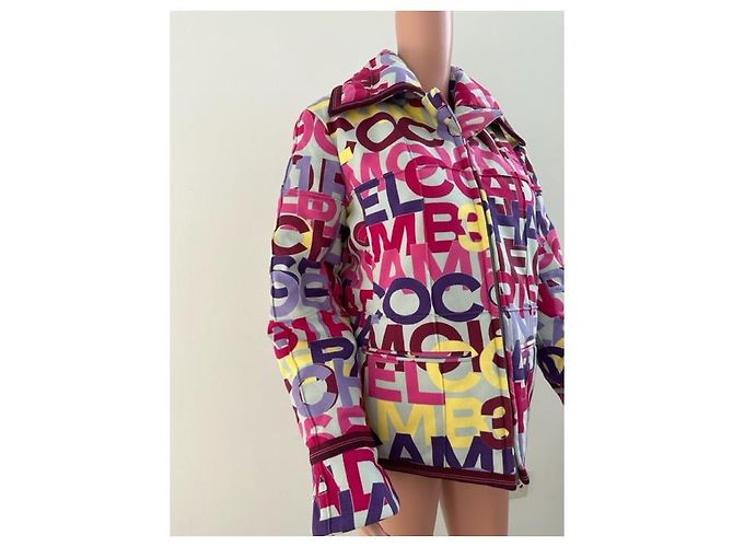 Giacca Chanel Multicolore in Cotone Rosa Porpora - vista 2