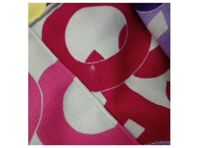 Giacca Chanel Multicolore in Cotone Rosa Porpora - vista 6