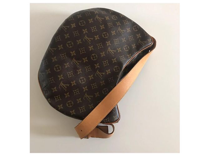 Bolsa Louis Vuitton Croissant GM Monogram Canvas Castanho Marrom - vista 2