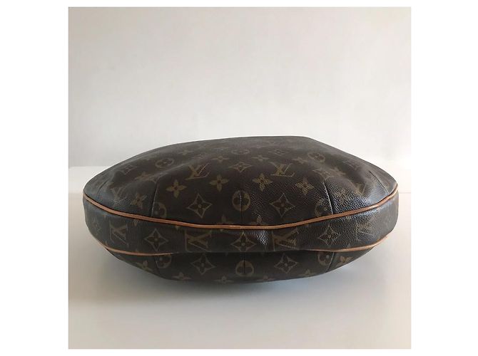 Bolsa Louis Vuitton Croissant GM Monogram Canvas Castanho Marrom - vista 8